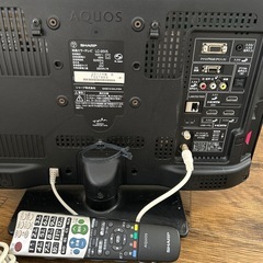 シャープ　AQUOS 液晶テレビの画像