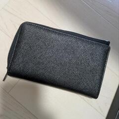 ADLER メンズ財布　L字ファスナー　うしろポケットにすっぽり入る短めの画像