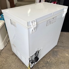 札幌市内配送可 17年製 アビテラックス 102L 1ドア冷凍庫 ACF-102C 上開き 横幅740mm キャスター付きの画像