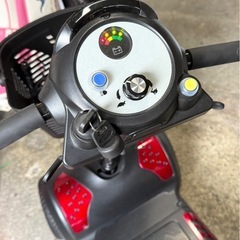 札幌市内配送可 24年購入品 NOAA ノア モバイルアルファ 小型分解式電動カート シニアカー WT-T4GRE-L バッテリーパックLの画像