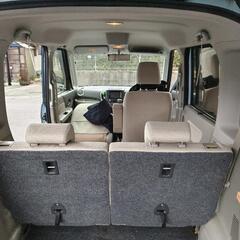 中古車 スズキ スペーシア 青の画像