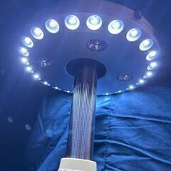 アウトドア用品　パラソル LED ライト　中古品の画像