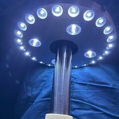 アウトドア用品　パラソル LED ライト　中古品の画像
