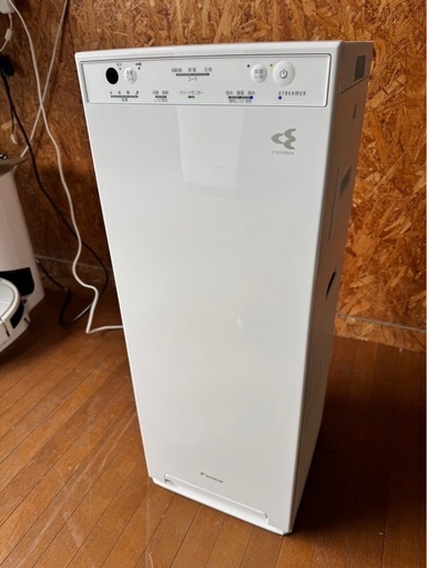 I0104 ダイキン　加湿ストリーマ　空気清浄機　リモコン　取説付き2021年　MCKSOY-W