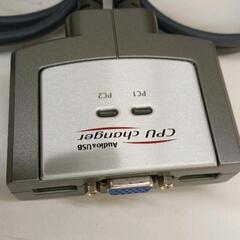 0901-166 ｻﾝﾜｻﾌﾟﾗｲ ﾊﾟｿｺﾝの自動切替器SW-KVM2AUUの画像
