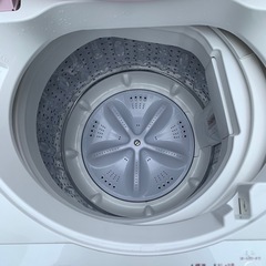 【札幌市内配達送料無料】SHARP 4.5kg 全自動洗濯機 ES-G4E3-KPの画像