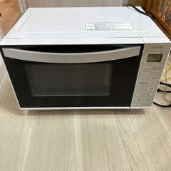 ２０日に取りに来れる方！アイリスオーヤマ電子レンジの画像