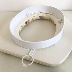 【中古品】ディズニー くまのプーさん ソフトシート 補助便座 トイレトレーニングの画像