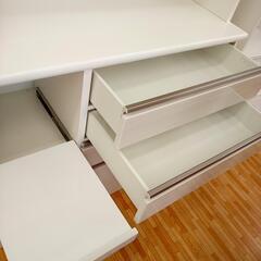 【リユースのサカイ八街店】★ジモティ割あり★ NITORI　レンジボード　ホワイト　クリーニング済　YJ7647の画像