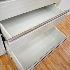【リユースのサカイ八街店】★ジモティ割あり★ NITORI　レンジボード　ホワイト　クリーニング済　YJ7647の画像