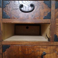 レトロ裁縫箱の画像