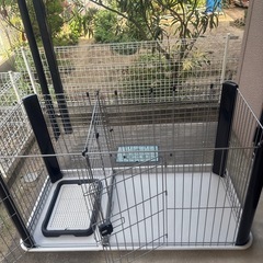 ペティオ (Petio) トイレのしつけが出来る ドッグルームサークルの画像