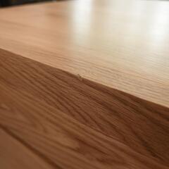 ジモティー見た！で5%OFF【デスクキャビネット】無印良品 無印 MUJI デスクワゴン 袖机 オーク材の画像