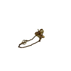 ルイヴィトン LOUIS VUITTON ピアス ブックルドレイユ プティ ルイ ピアス 両耳用 チェーン M00390 ゴールドの画像