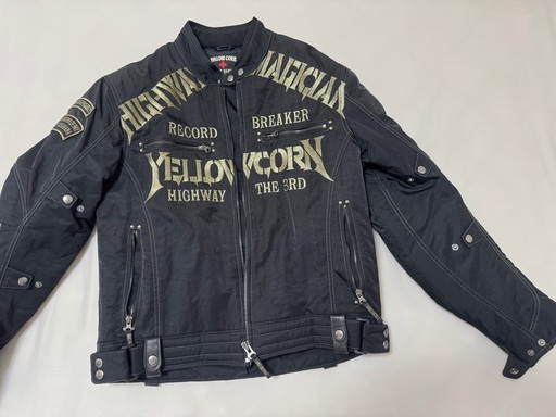 YELLOW CORN　冬用ライディングジャケット　※値下げしました　25,000→20,000円