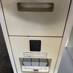 ナショナル米櫃付きキッチンキャビ1500wの画像
