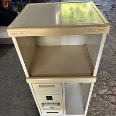 ナショナル米櫃付きキッチンキャビ1500wの画像