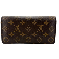 ルイヴィトン LOUIS VUITTON 長財布 モノグラム ポルトフォイユ エミリー M60697 ブラウンの画像