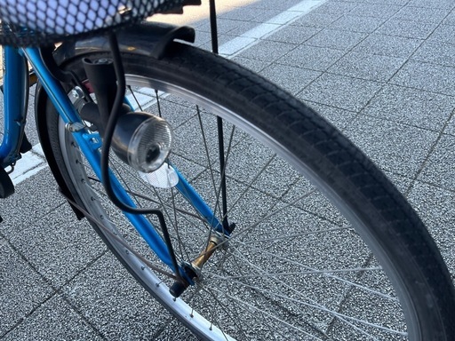 大人用】整備済中古自転車 CBA26型アフィッシュ 最廉価 婦人車 青色