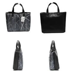 シャークスキン LB-4199 ショルダーバッグ ブラック×シルバー  Shark Skin シャーク ラムの画像
