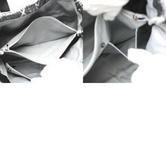 シャークスキン LB-4199 ショルダーバッグ ブラック×シルバー  Shark Skin シャーク ラムの画像