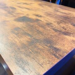 【武蔵小山店】 ニトリ　NITORI ステイン　80 センターテーブル　リビングテーブル　座卓　ソファーテーブル　ソファテーブル　ミドルブラウン　8040 ローテーブル　インダストリアルの画像