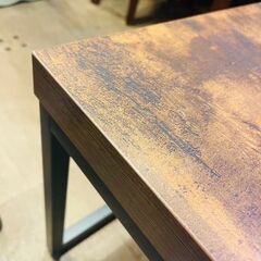 【武蔵小山店】 ニトリ　NITORI ステイン　80 センターテーブル　リビングテーブル　座卓　ソファーテーブル　ソファテーブル　ミドルブラウン　8040 ローテーブル　インダストリアルの画像
