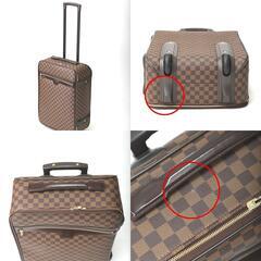 ルイヴィトン N23294 キャリーバッグ ブラウン  LOUIS VUITTON ペガス55  ダミエの画像