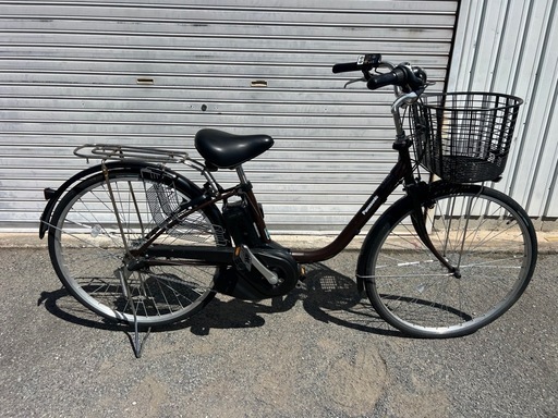 379 パナソニック 電動アシスト自転車 26インチ　8AH 充電器付き 379 パナソニック 電動アシスト自転車 26インチ8AH 充電器付き