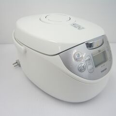TOSHIBA 東芝 IHジャー炊飯器 RC-10HK 5.5合炊き ホワイト 取扱説明書付き **828023Rの画像