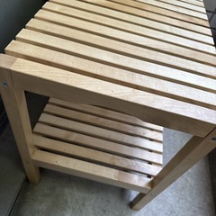 IKEA 廃盤 モルゲル ベンチの画像