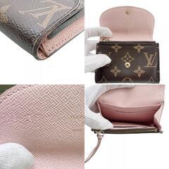 ルイヴィトン LOUIS VUITTON コインケース モノグラム ポルトモネロザリ コンパクトウォレット 小銭入れ M62361 ブラウンの画像