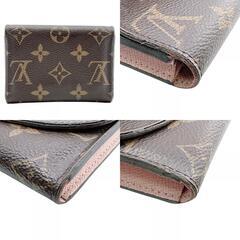 ルイヴィトン LOUIS VUITTON コインケース モノグラム ポルトモネロザリ コンパクトウォレット 小銭入れ M62361 ブラウンの画像