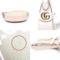 グッチ ‎658551 ハンドバッグ ピンク  GUCCI ミニバック オフィディア ジャンボGGの画像