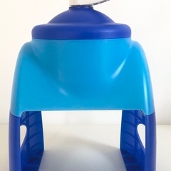 【中古品】パール金属 クールジョイ かき氷器 ブルー D-1359 昭和レトロ 手動 調理器具 キッチンツールの画像