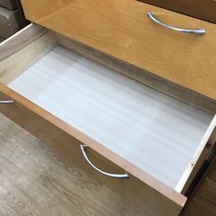 ★リユースのサカイ春日部店★KJ11522  タンス 茶色 H122×W80×D45 クリーニング済みの画像