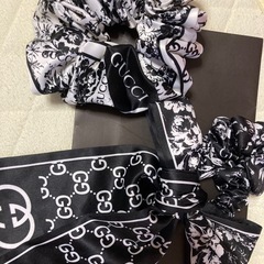 GUCCIのシュシュセットの画像