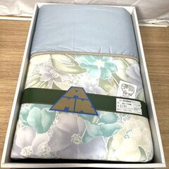 【B204】未使用品/ギフト/寝具/まとめて/絹混肌布団/羊毛混肌掛けふとん/綿毛布など/長期保管品の画像