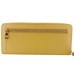 ロエベ LOEWE 長財布 ノット ジップアラウンド ウォレット ラウンドファスナー イエローの画像