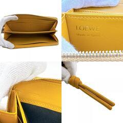 ロエベ LOEWE 長財布 ノット ジップアラウンド ウォレット ラウンドファスナー イエローの画像