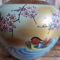 九谷焼　花瓶の画像