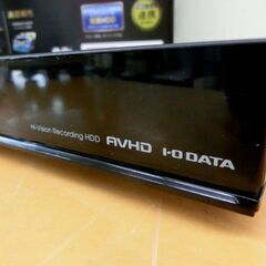 ②■4TB 外付けHDD テレビ録画用 I-O DATA ハイビジョン レコーディング ハードディスク AVHD-AUTB4 ハードディスク 録画 札幌 西区 西野店の画像