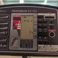 コンビ combi エアロバイク EZ102 通電OK、取扱説明書の画像