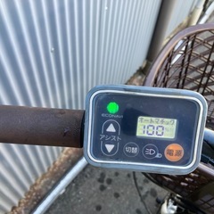 679  パナソニック最新機種電動アシスト自転車glitter20インチポールホワイトの画像