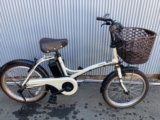 パナソニック最新機種電動アシスト自転車glitter20インチポールホワイト 679 パナソニック最新機種電動アシスト自転車glitter20インチポール