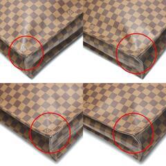 ルイヴィトン N51140 ハンドバッグ エベヌ  LOUIS VUITTON サックプラ ダミエの画像