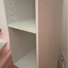 カラーボックス スリム白②の画像
