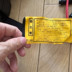 DAYTONA（清和工業）ブースターケーブル 1.5Mの画像