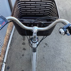 682  パナソニック最新機種電動アシスト自転車viviSX26インチシルバーの画像