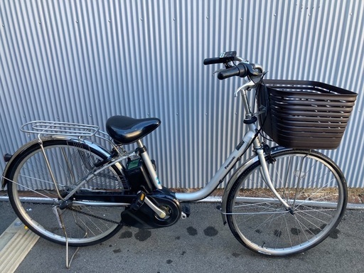 パナソニック最新機種電動アシスト自転車viviSX26インチシルバー 682 パナソニック最新機種電動アシスト自転車viviSX26インチシルバー